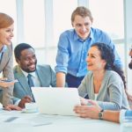Equipe Motivée Et Confiante. Motiver Son équipe. Confiance