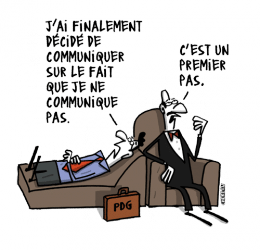 Dessin humoristiques sur la communication interpersonnelle